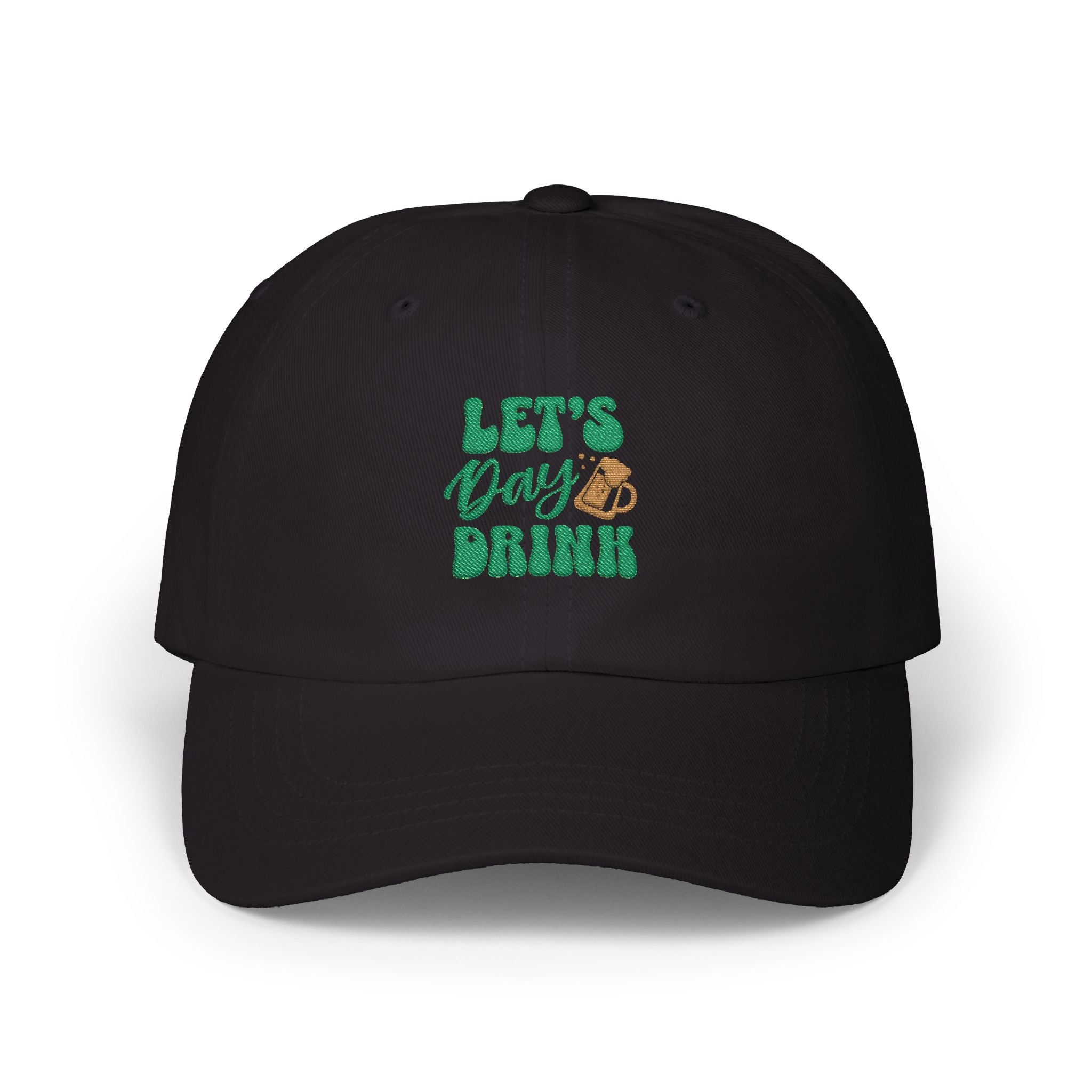Embroidered Dad Cap, Let's Day Drink Dad Hat, Baseball Cap, Fathers Day Gift, Beer Lover Hat, Funny Dad Gift