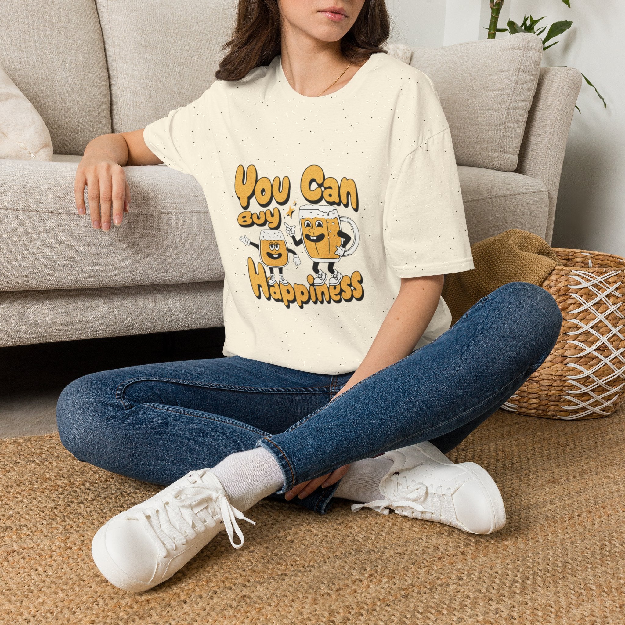 Beer Lover Unisex Softstyle T-Shirt, Funny Drinking Tee, Cartoon Beer Shirt, Gift for Beer Enthusiast, Alcohol Graphic Tee
