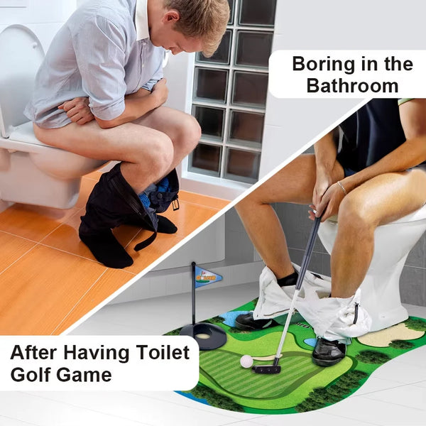 Bathroom Golf Fun Set